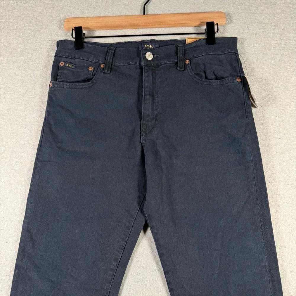 Polo‎ Ralph Lauren Kids Sullivan Slim Navy Blue Stretch Jeans Size 18 NWT
